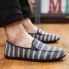 Loafers Shoes Men Slip-On Lightweight Men's Casual Canvas Shoes Summer Fashion Versatile One Step Lazy Shoes Driving Shoes Man