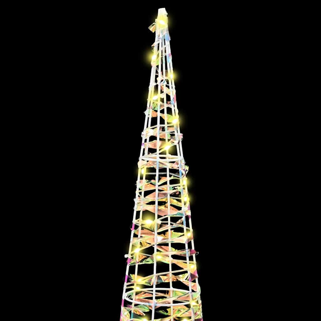 Christmas Tree with 90 LEDs 3 pcs Warm White 20 x 20 x 80 cm PET