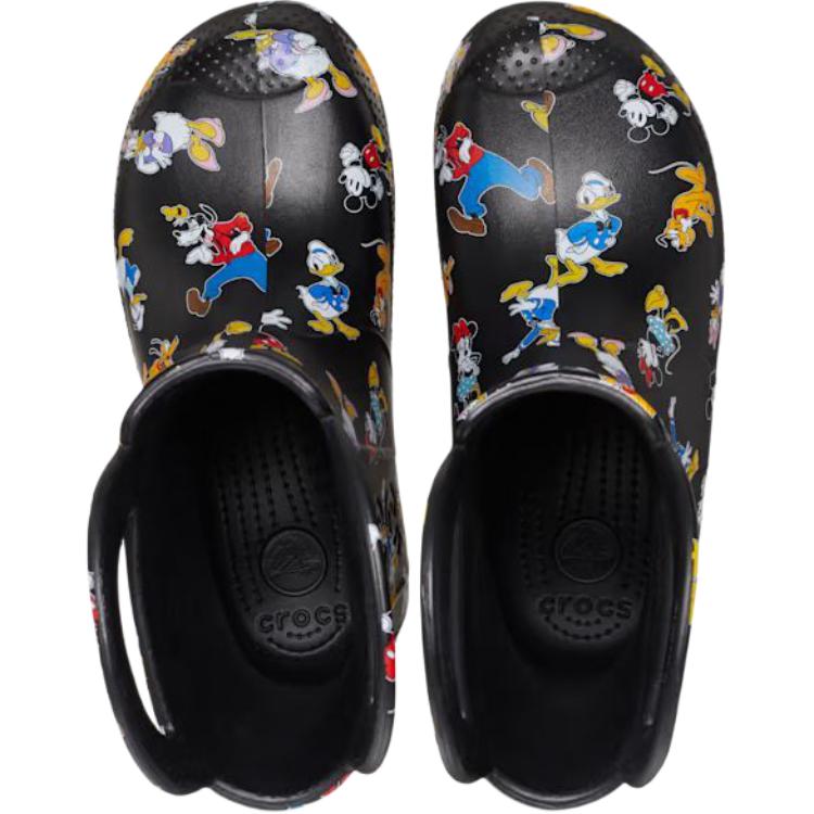 Crocs Mickey Friends Versatile Comfortable Durable Waterproof Kids Boots Kids boots Black 210889-90H