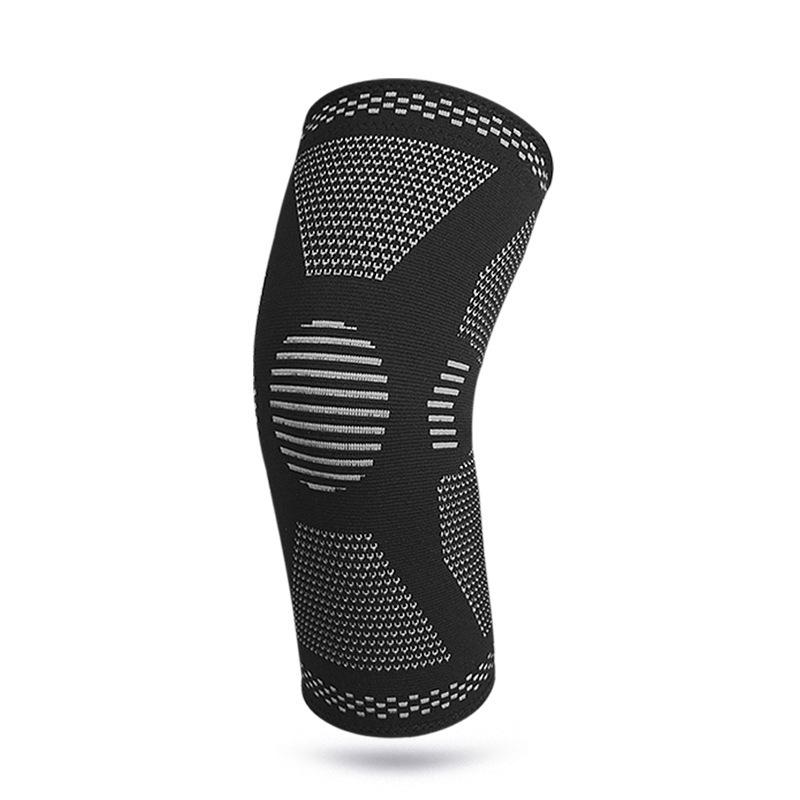 Breathable Knit Sports Knee Pads - Summer & Winter Protection for Running, Basketball, and Mountaineering