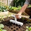 huaqianguhh 3D Printed Seeder, One-Piece Molding Hole Making Impact-Resistant Ergonomic T-Shaped Grip Gardening Seeds Sowing Tool