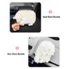 Car Tissue Holder Cartoon Sheep Soft Plush Wipes Dispenser Tissue Box Car Organizer Cute Car Interior Accessories