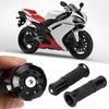 Motorcycle Non Slip Handlebar Hand Grips Modification Accessory 22mm(Black )