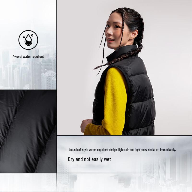 Camel Unisex Outdoor Down Puffer Vest