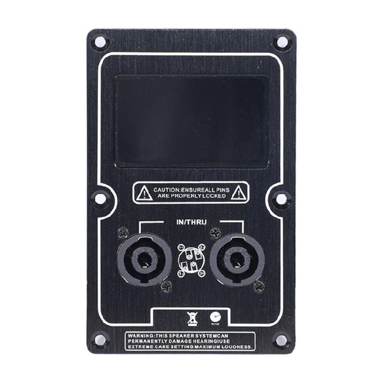 

Reliable Speaker Rear Wiring Card Speaker Connector Plate for Stage Audios Equipment Featuring Double Port Panel чорний