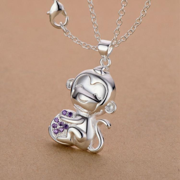 wholesale SAY silver plated Fashion jewelry Necklace pendant WN1731Good product