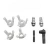 1L 0.75L Auto Bremsentlüfter Hydraulische Pumpflüssigkeit Pumpe Kit Ölwechsel Entlüftungstank Schläuche Reparaturwerkzeug LKW Motorrad Zubehör