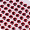 100 12mm 3D Holographic Eyes Fly Tying