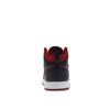 Air Jordan 1 Mid PS Reverse Bred Kids Sneakers Gym-Red Black White 640734-660