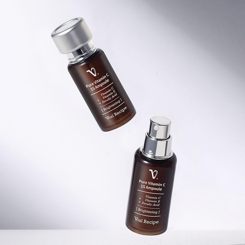 Vial Recipe Pure Vitamin C 15% CE Ferulic Tranexamic Acid Ampoule, 1 Ea, 17g