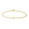 Ania Haie Geometric Cubic Zirconia 925 Silver Bracelet B059-02G