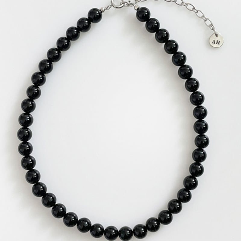 August Harmony Onyx Gem Necklace