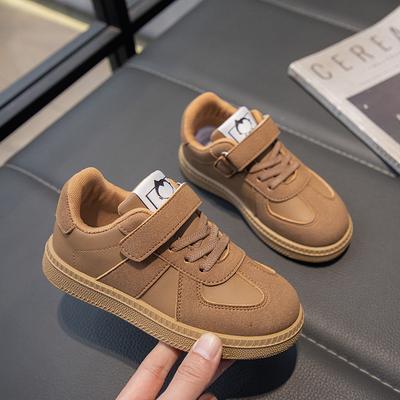 Tênis Diários Versáteis de Moda para Exterior Velcro Conveniente Sapatos de Corrida Meninos Primavera Novo Meninas
