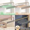 Stainless Steel Pants Hangers With Nonslip Clips For Home Storage And Laundry Organization