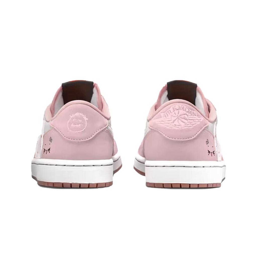 Travis Scott X Jordan Air Jordan 1 Travis Scott X AJ1 Low Collaboration Couple DZ4137-700(Team1677- )