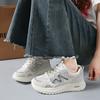 CRLAYDK Chunky Sneakers for Women Lightweight Mesh White Casual Running Trainer Shoes Ladies Walking Sports Tennis