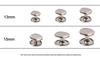 4-12mm DIY Metal Double-Sided Cap Rivet - Decorative Shoe Repair Accessory