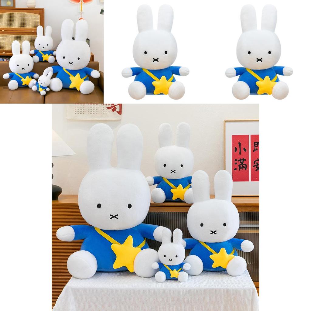 Peluche Suave de Conejito Miffy para Cumpleaños y Accesorios de Habitación Acogedora