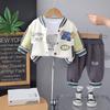 Kids Casual Long-Sleeve Set, Comfortable Daily Wear Outfits