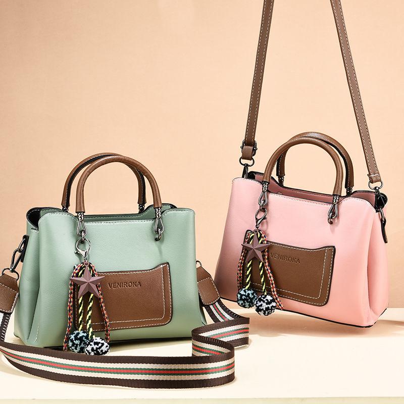 Modische, vielseitige Damentasche zum Einkaufen und Arbeiten, Handtasche, einfache, große Kapazität, Umhängetasche mit Temperament, hochwertige Umhängetasche