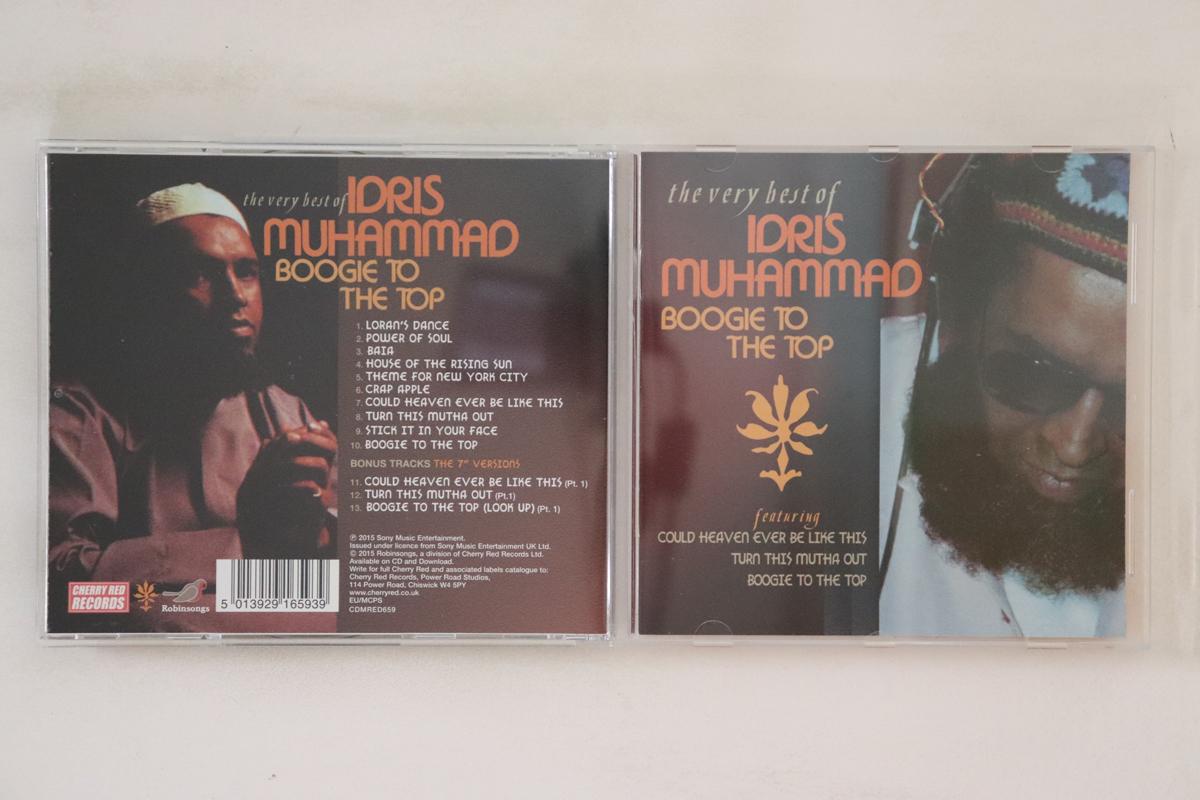 

CD IDRIS MUHAMMAD - Boogie To The Top CDMRED659 ROBINSONGS 2015 UK Jazz Used