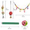 Parrot Toy Kit Chewing Bird Toy Bird Toy Parrot Bite Toy Bird Cage Toy