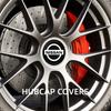 ABP3  56mm Aluminum Alloy Car Wheel Center Decal Hub Sticker For Nissan X-trail Qashqai Note Juke leaf Sentra Patrol Car Styling