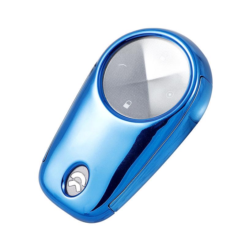 Car Key Case for NIO RS5 RC6: Two-in-One Protective Shell