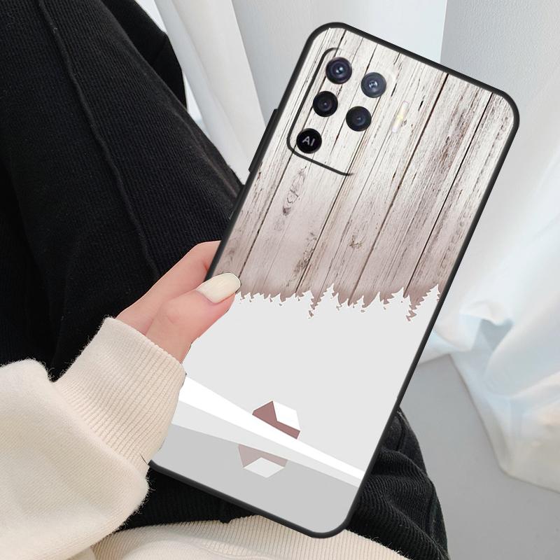 NATURE WOOD PRINTS Case For Oppo A40 A60 A80 A5 Pro A15 A16 A17 A57 A77 A94 A74 A54 A76 A96 A18 A38 A58 A78 A98