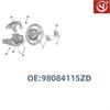 Steering Wheel Switches 98084115ZD and 96750123ZD for Peugeot 2008, 308S, 308, and Citroen Models.
