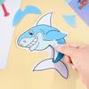 3D Animal Pattern Kids Paper-cutting Book Toys Montessori Children Handmade Paper Toy  Kindergarten