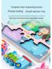 Children's Multifunctional Montessori Learning Board - Fruit Numbers & Building Blocks Puzzle Toy