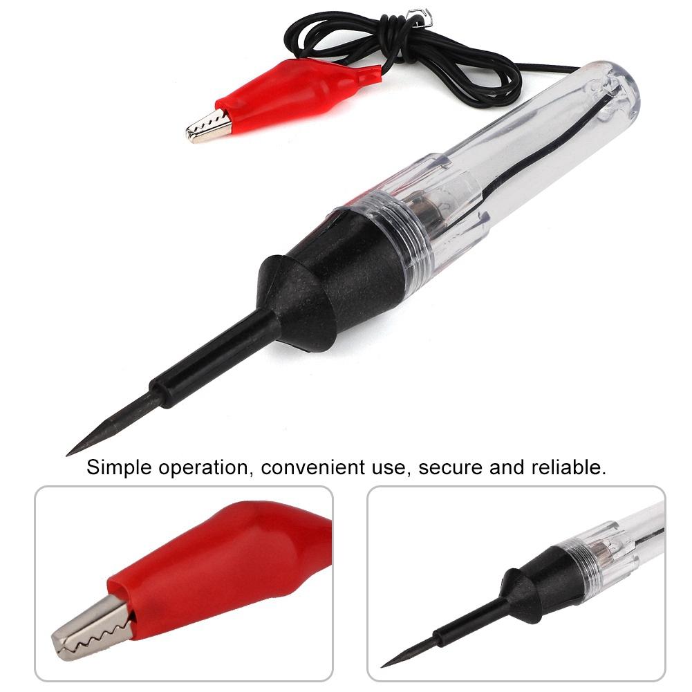 6 12 24V Car Auto Electrical Voltage Test Pen Light Lamp Circuit Tester Detector Probe