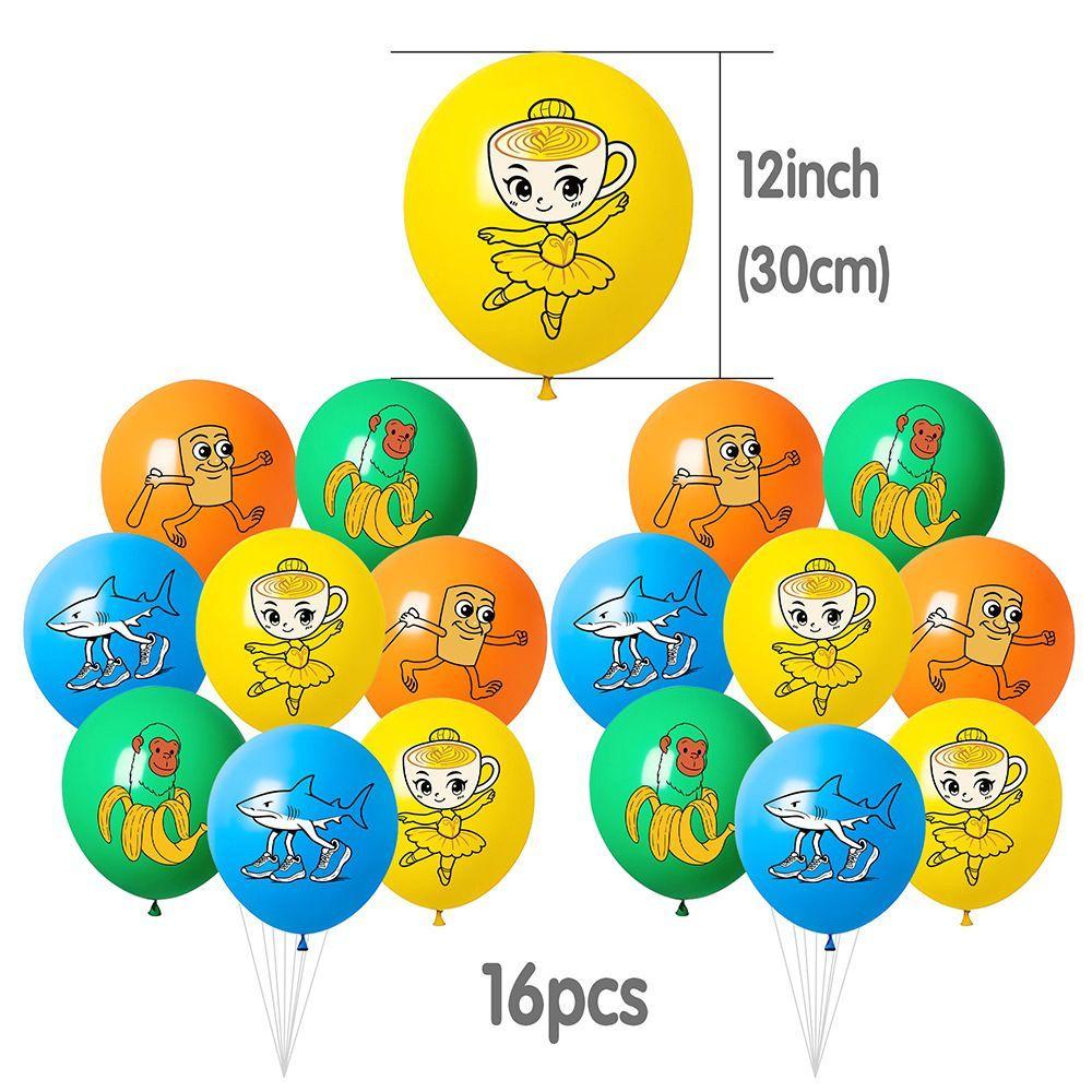 Tung Tung Sahur-themed Birthday Party Decoration and Arrangement Children's Birthday Party Decoration Supplies