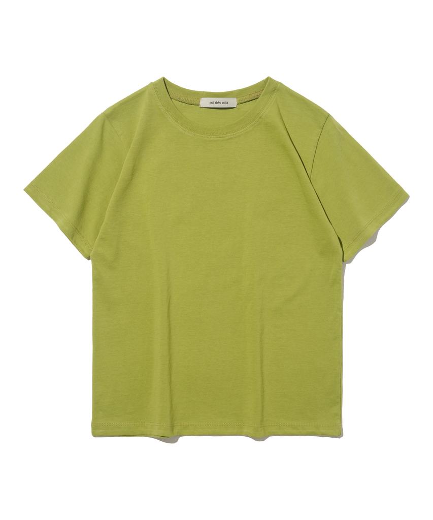 ROIDESROIS Pastel Cotton Layered Tee (Green)