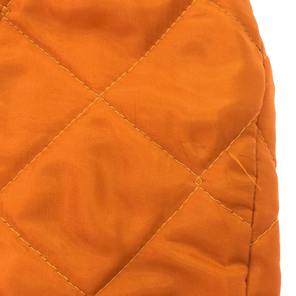 LAVENHAM Made In the UK Quilted Jacket 36 Orange WA-AW03 Women Used