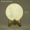 Moon Lamp Humidifier - Aromatherapy Diffuser LED Diffuser Moon Lamp with Cool Mist Humidifier Adjustable Brightness and Mist Mode