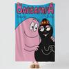 cartoon B-Barbapapa-a Throw Thick Comfort Flannel Quilt, Multi-scene Use Indoor Outdoor Daily Nap