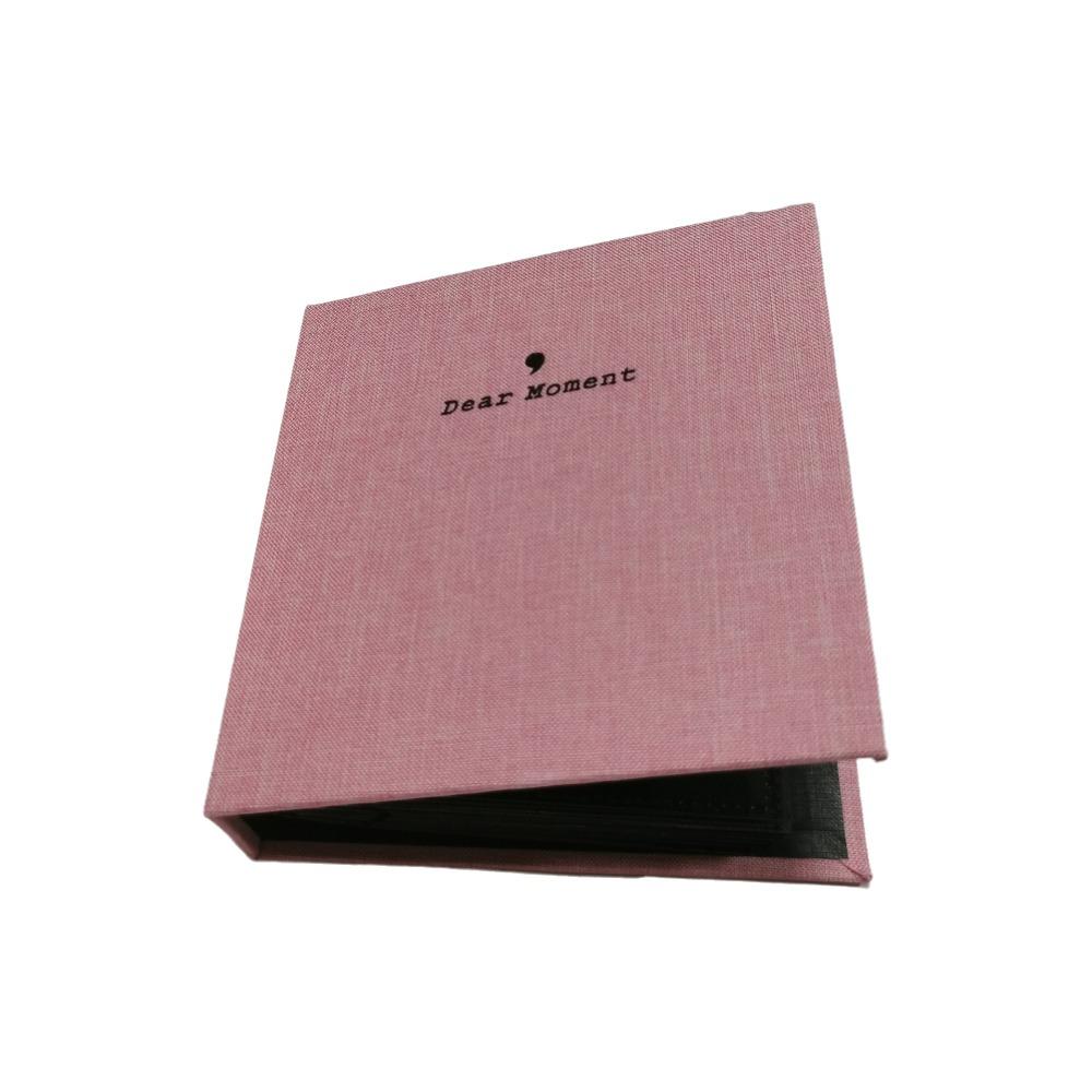 

2 шт. Льняная обложка Альбом для фотокарточек Двусторонний карманный альбом Детский альбом Держатель для фотокарточек Домашний декор