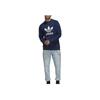 adidas Originals Trefoil Crewneck Sweatshirt Night Indigo Unisex HK5294