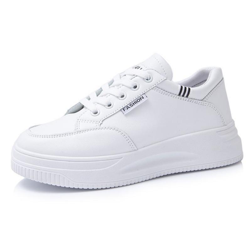 

Little white shoes women s spring and summer new trendy platform casual shoes muffin sports student shoes are easy to match board shoes 35
