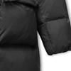 Skechers Fashionable Versatile Comfortable Warm Hooded Down Jacket Women Outerwear Carbon-Black L424W165-0018