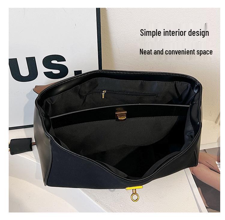 Geantă de mână tote crossbody de damă 2025 Retro cu suprafață din piele întoarsă toamnă/iarnă