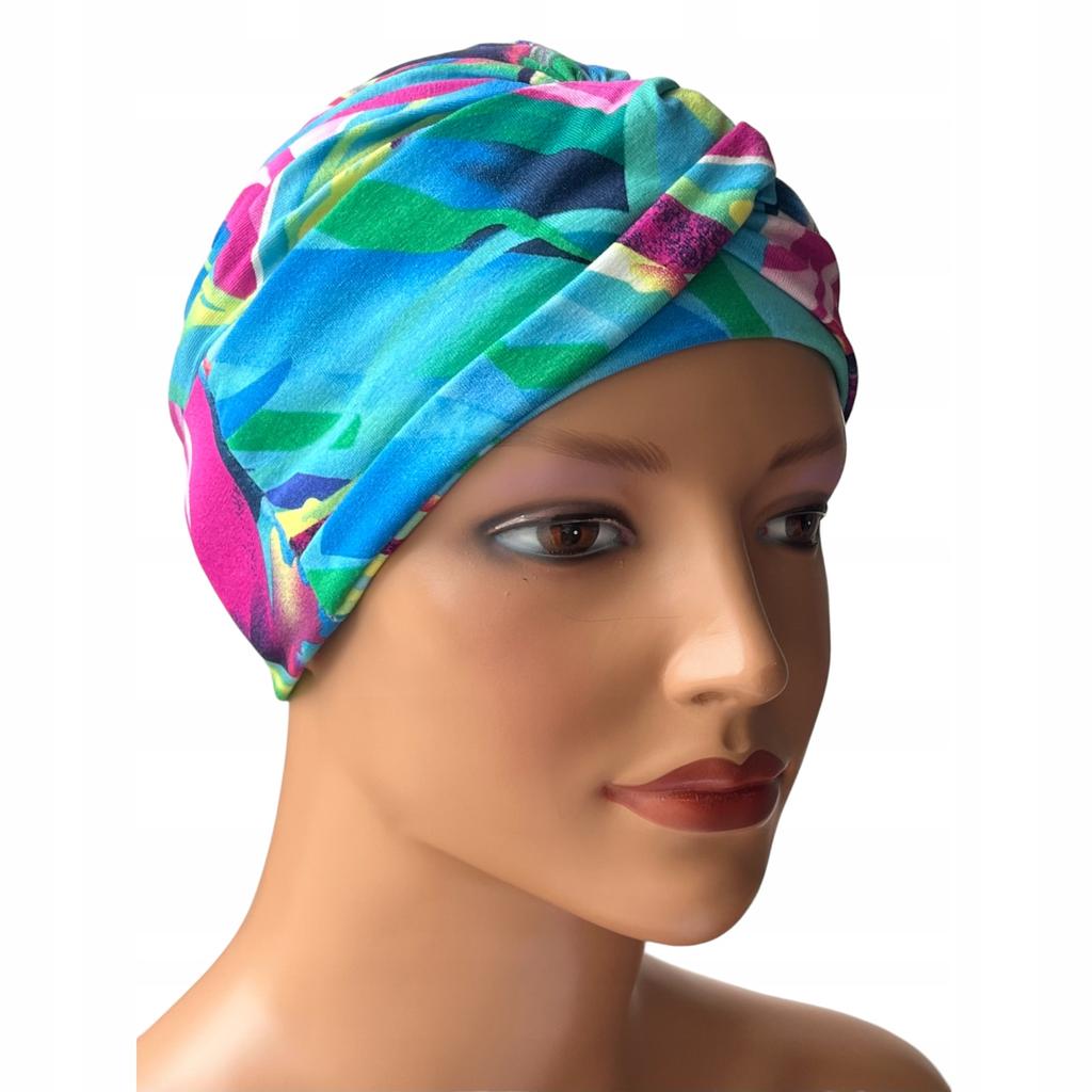 Ready-made Sara 412 Viscose Turban Hat for Head Even After Chemotherapy