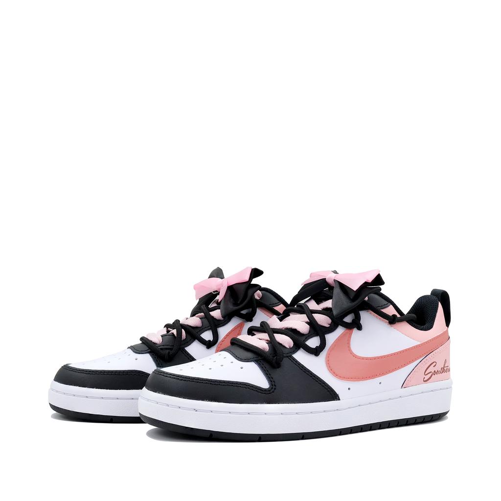 Nike Court Borough Skateboard Shoes Women's Low Top Pink bq5448-115(Team271-520)