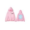 Zipper Hooded DIY15 Cardigan Sweatshirt Jacket Anytime Anywhere Design Brand Logo Custom Image Replication