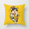 New Style of Lucky Cat Series Pillowcases, Home Office Sofa Pillow Cushion Covers, Seats