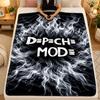Flannel BlanketDepeche Mode Warm Soft Throw Blanket for Indoor Sofa Bed Living Room Use