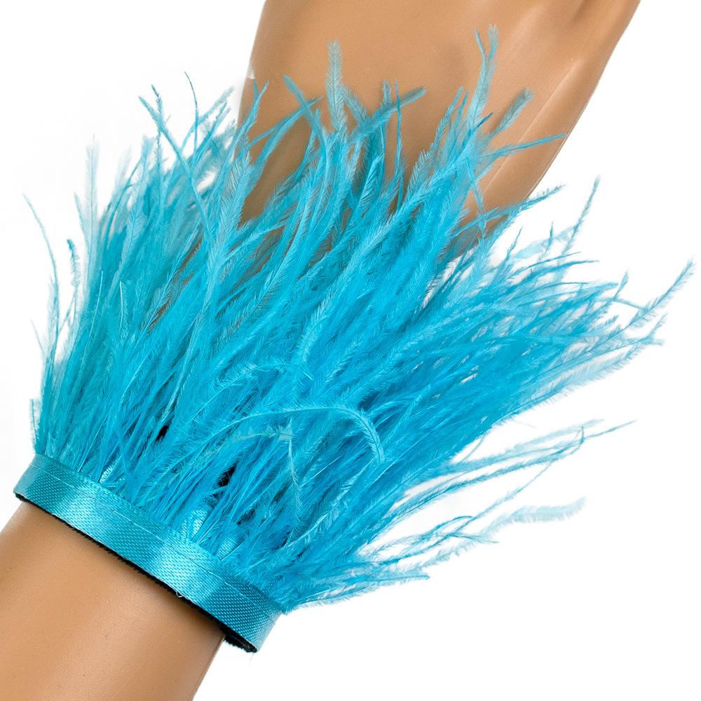 New Fairy Feather Ring Bracelet Ostrich Feather Feather Wrist Flower Ornaments Toys Stage Performance Tools