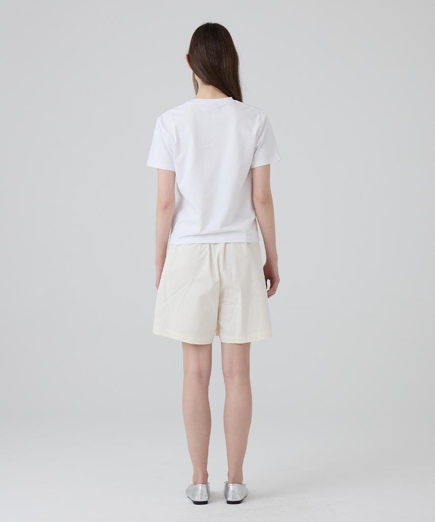 DANGLEDROP Dgdp Bermuda Cotton Shorts_Ivory